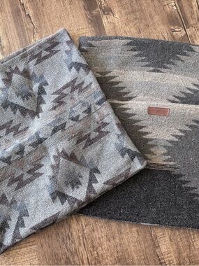 Modest Maverick Gray Aztec Cushion Covers